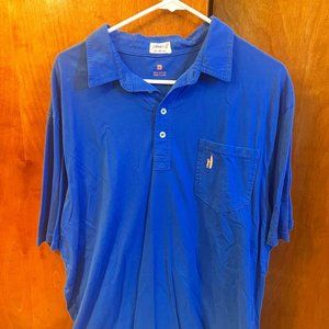 Johnnie-O Original 4 Button Polo - Dark Blue